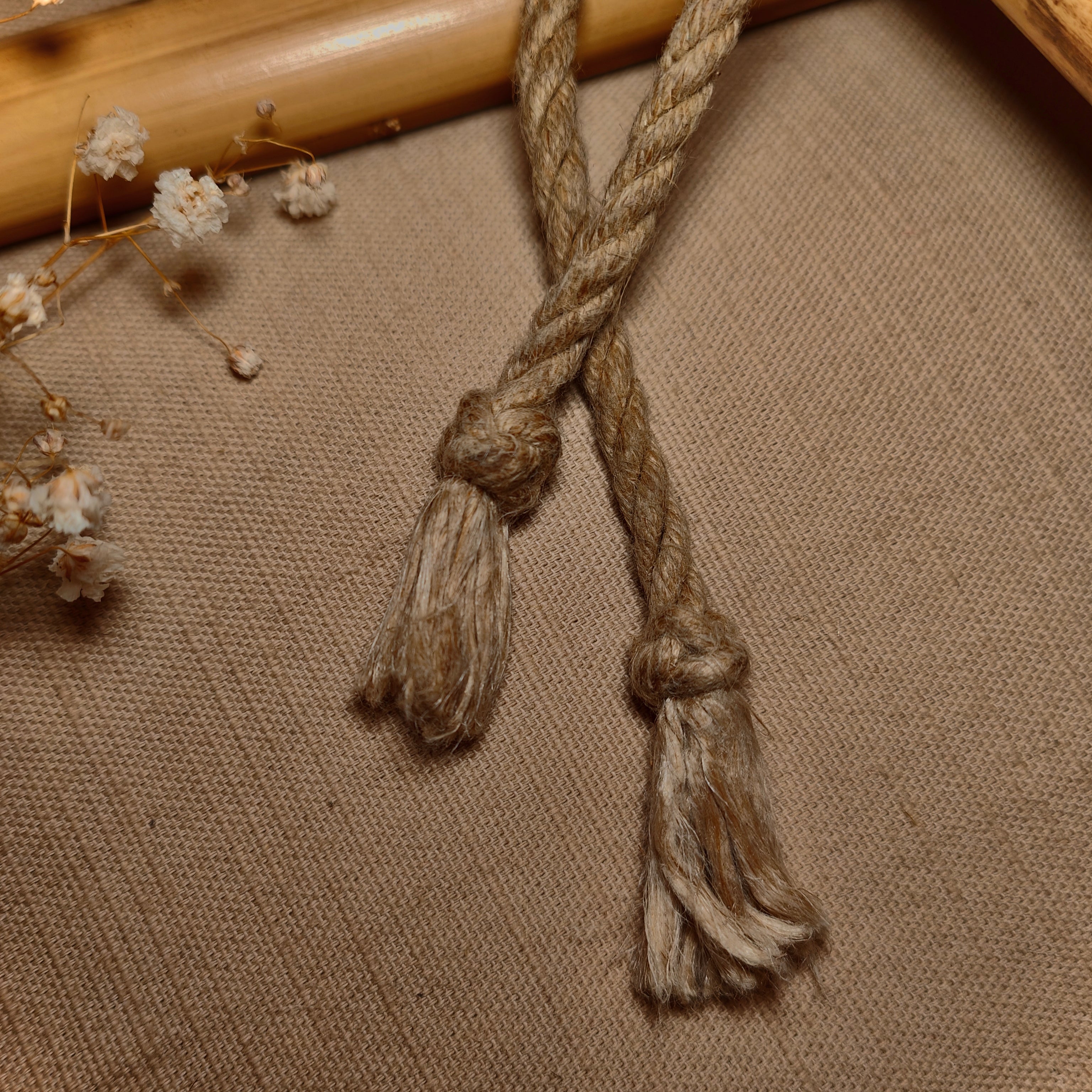 noeud diamond corde chanvre shibari